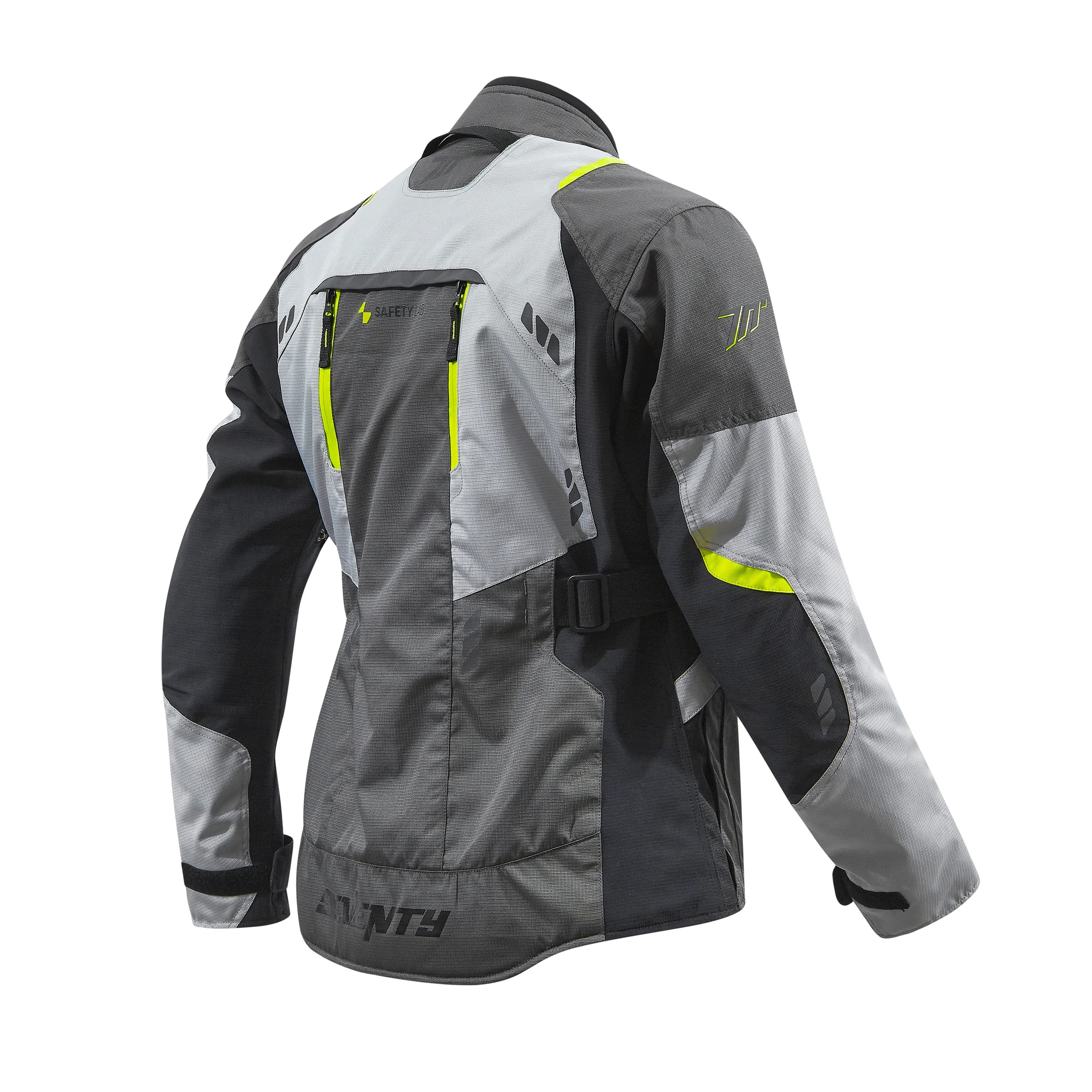 SD-JT83 Tonale - Negro/Gris/Amarillo Fluor - Image 2