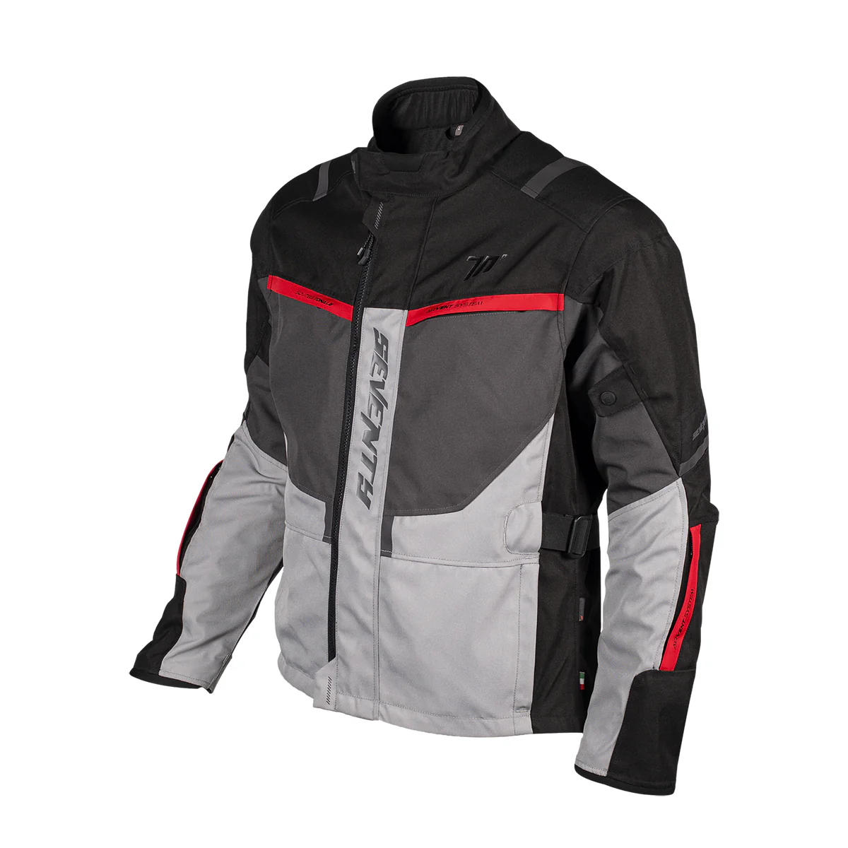 SD-JT83 Tonale - Negro/Gris/Rojo