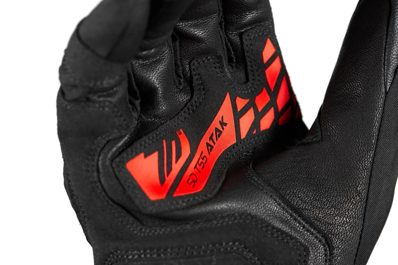 SD-T55 Atak - Negro/Rojo - Image 3